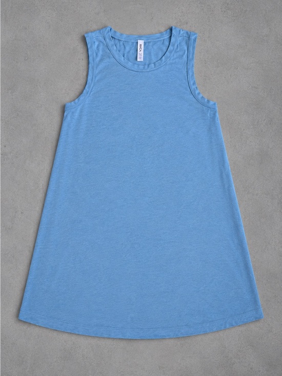 RVCA Dresses & Skirts - RVCA Light Blue Crew Neck XS Dress